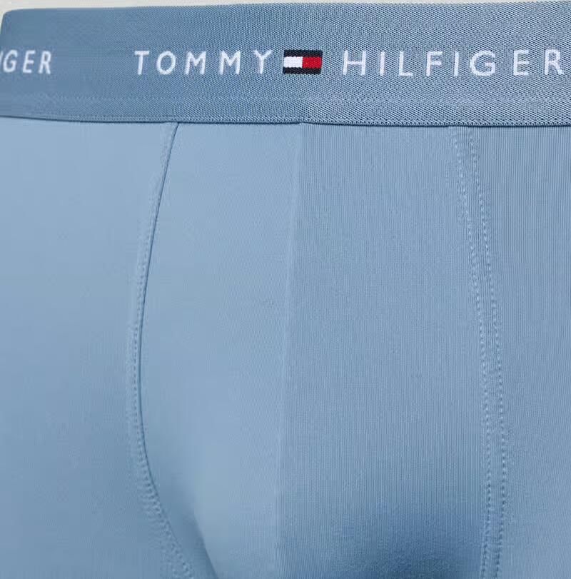 Tommy Hilfiger Boxershorts met elastische band met logo-intarsia in Set van 3