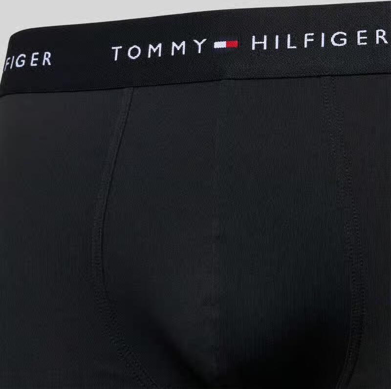 Tommy Hilfiger Boxershorts met elastische band met logo-intarsia in Set van 3