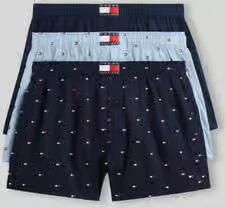 Tommy Hilfiger Boxershorts met logodetail in set van 3