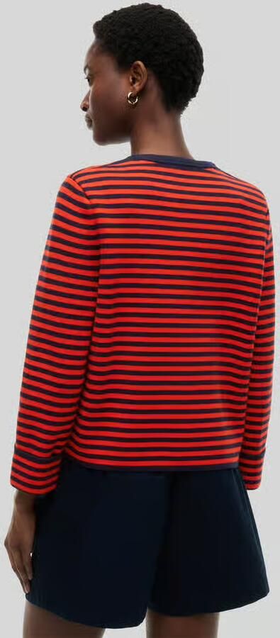 Tommy Hilfiger boxy fit gebreid jack van puur katoen - Foto 3