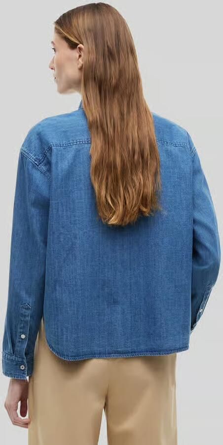 Tommy Hilfiger boxy fit jeanshemd van puur katoen - Foto 2