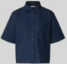 Tommy Hilfiger boxy fit overhemdblouse van puur katoen