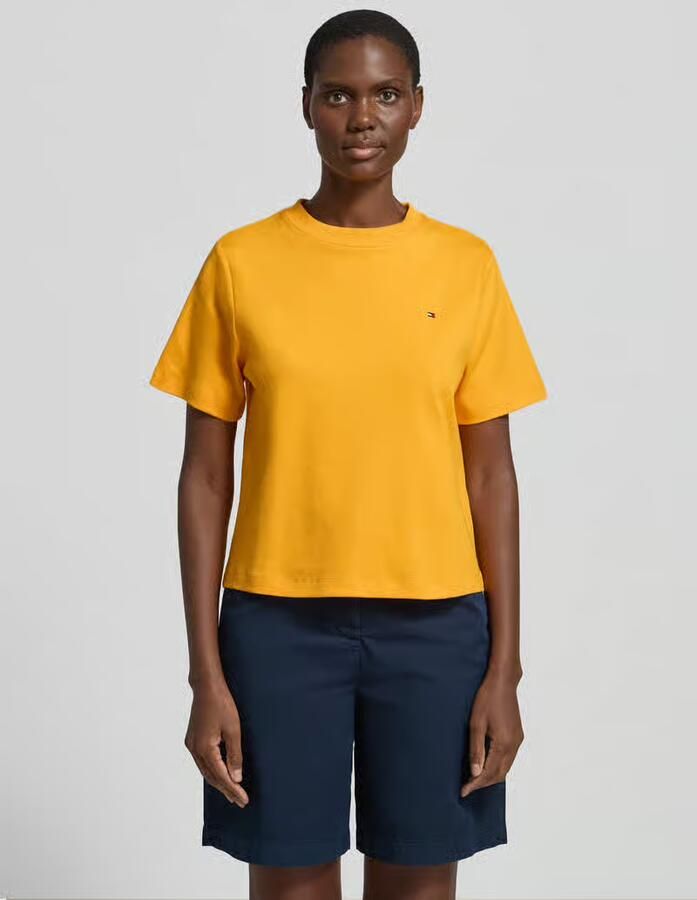 Tommy Hilfiger Boxy fit T-shirt van puur katoen - Foto 2