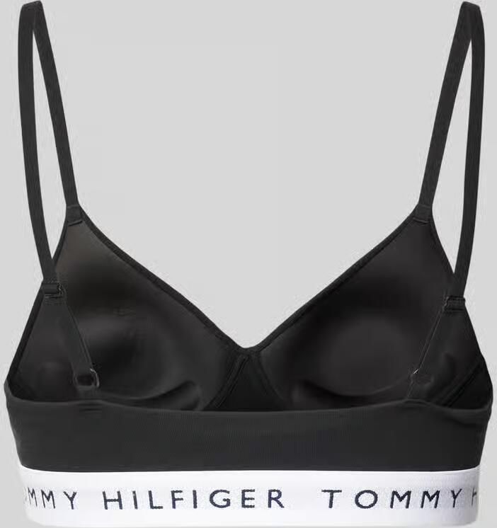 Tommy Hilfiger Underwear Bralette-bh BRALETTE LIFT met contrasterende details met logo-tekst - Foto 7