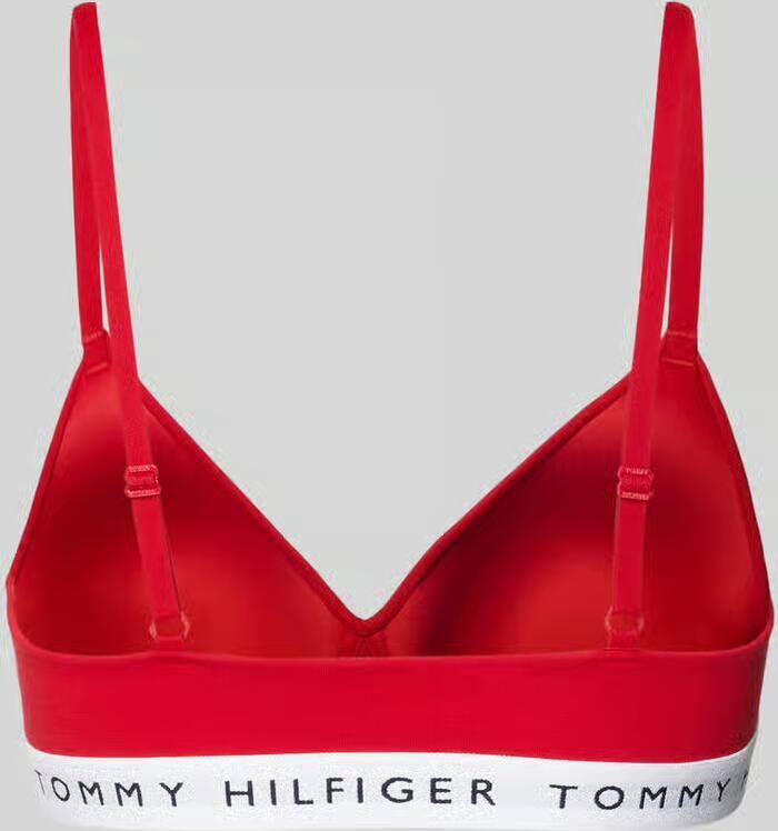Tommy Hilfiger Underwear Bralette-bh BRALETTE LIFT met contrasterende details met logo-tekst - Foto 7