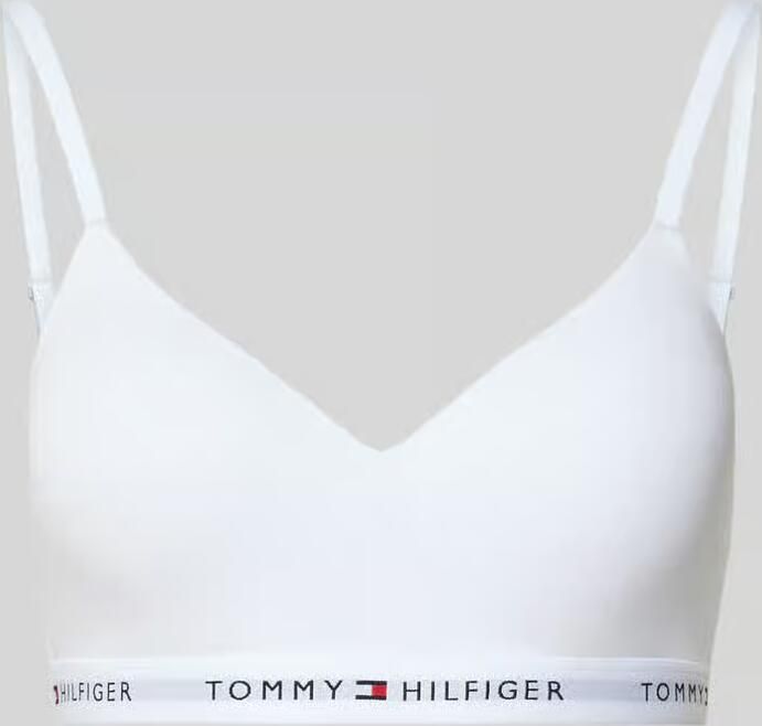 Tommy Hilfiger Bralette van een mix van katoen en modal
