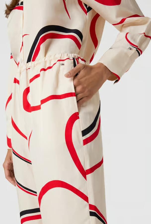 Tommy Hilfiger Broek met all-over motief
