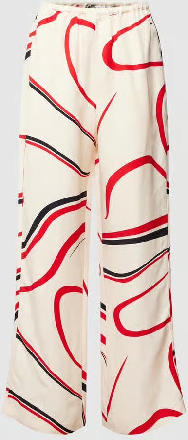 Tommy Hilfiger Broek met all-over motief - Foto 2