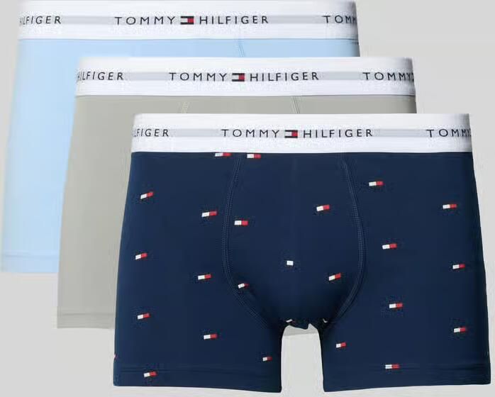 Tommy Hilfiger Trunks van katoenmix in set van 3