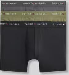 Tommy Hilfiger Broek met logo in band model '3P BOXER BRIEF'