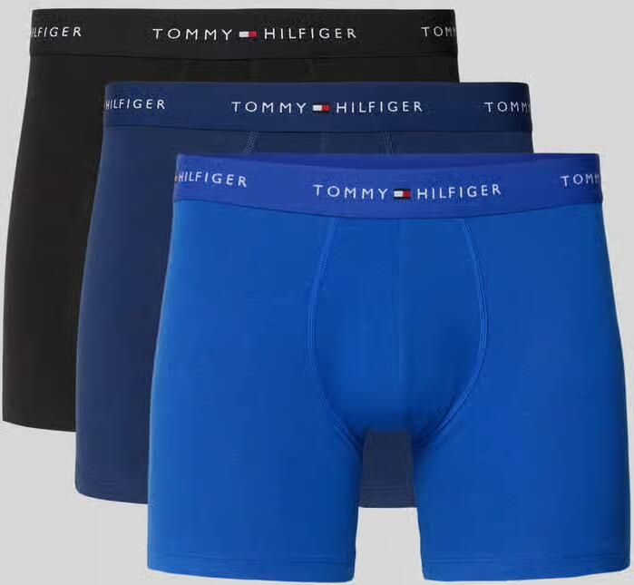 Tommy Hilfiger Broek van Katoenmix in Set van 3