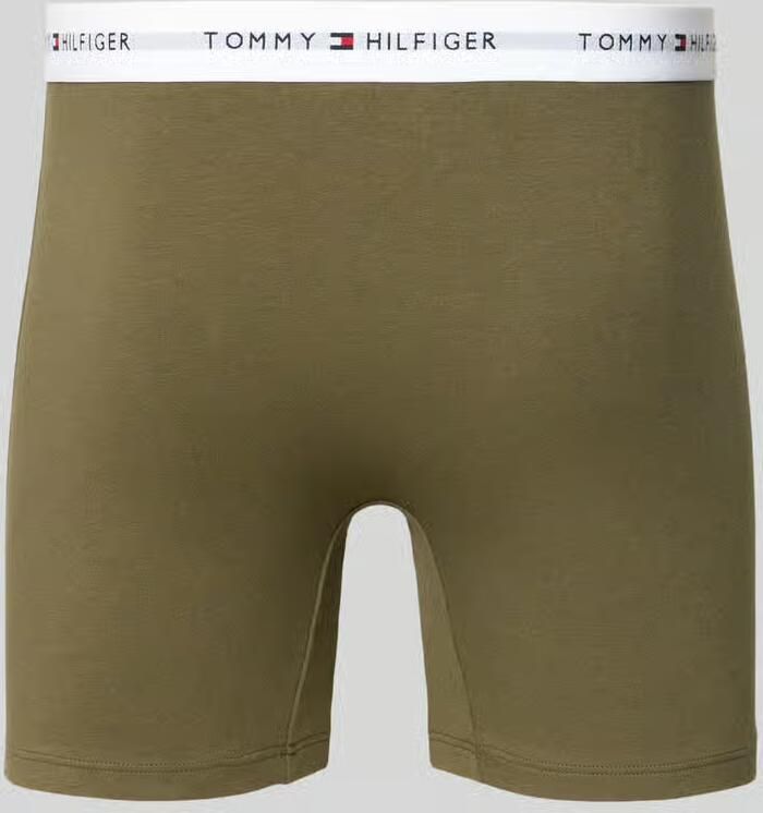 Tommy Hilfiger Broek van katoenmix in set van 3 - Foto 2