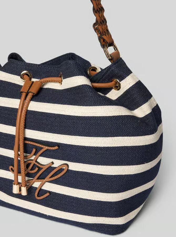 Tommy Hilfiger Bucketbag van katoenmix