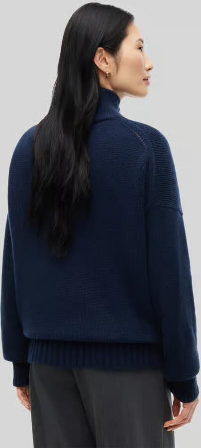 Tommy Hilfiger Col van wol met logo borduursel - Foto 3