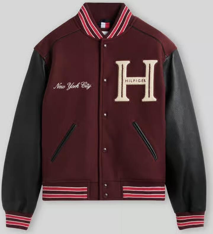 Tommy Hilfiger College-jack met New York City borduursel