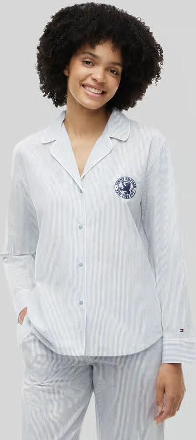Tommy Hilfiger comfort fit pyjamabovendeel van puur katoen - Foto 2
