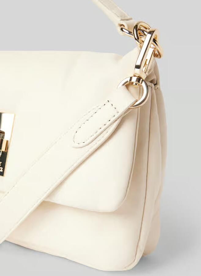 Tommy Hilfiger Crossbodytas van schapennappa met labeldetail - Foto 2