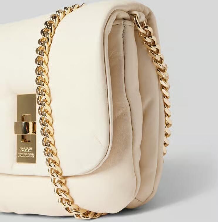 Tommy Hilfiger Crossbodytas van schapennappa met labeldetail