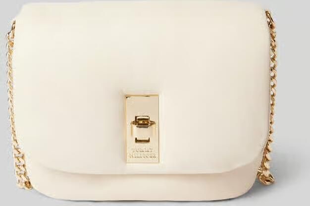 Tommy Hilfiger Crossbodytas van schapennappa met labeldetail - Foto 2