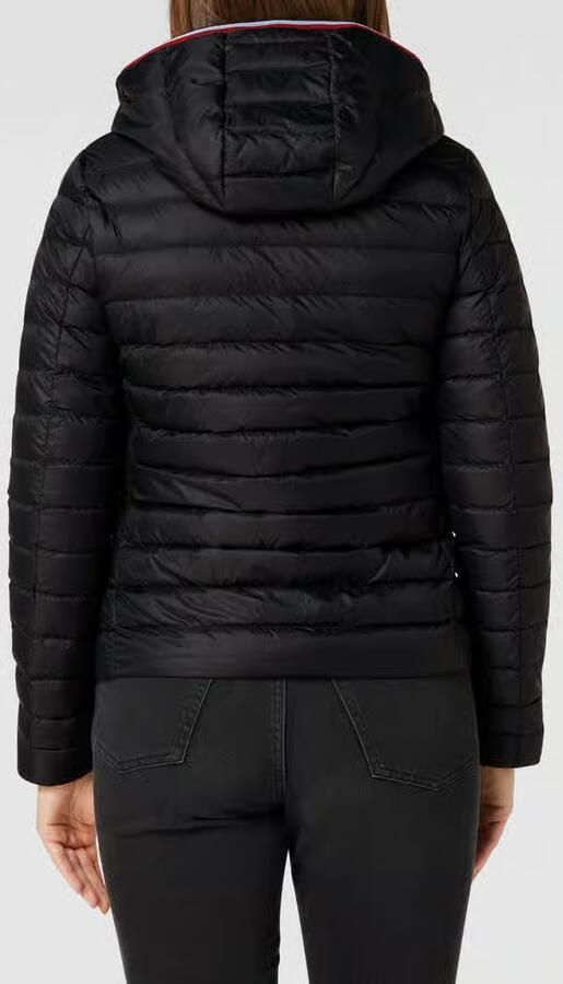 Tommy Hilfiger Donsjack in doorgestikte look met capuchon - Foto 2