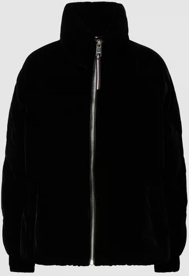 Tommy Hilfiger Donsjack met opstaande kraag en ritssluiting