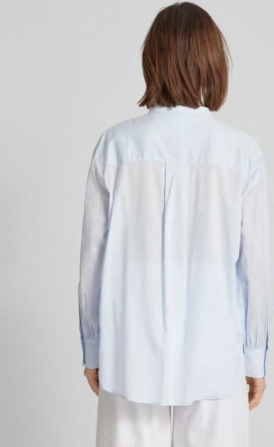 Tommy Hilfiger Easy fit overhemdblouse met borstzak model 'COTTON VOILE'