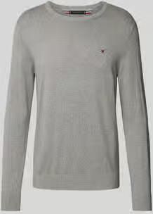 Tommy Hilfiger Trui met ronde hals ESSENTIAL COTTON CREW NECK 100% katoen crewneck regular fit premium mode - Foto 12