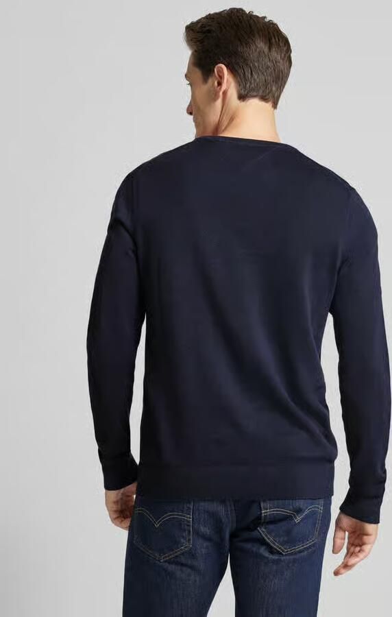 Tommy Hilfiger Trui met ronde hals ESSENTIAL COTTON CREW NECK 100% katoen crewneck regular fit premium mode - Foto 3