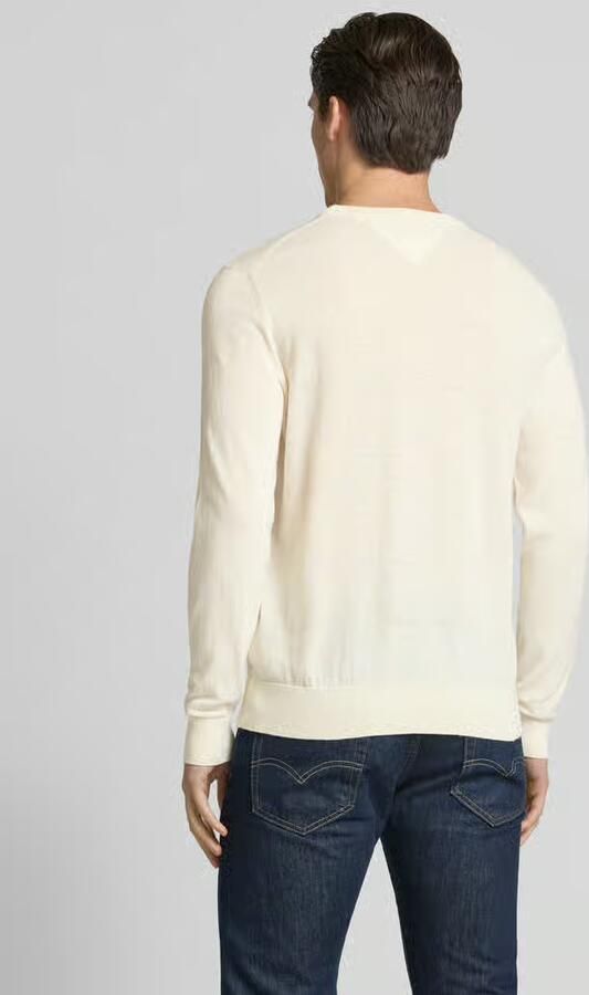 Tommy Hilfiger Gebreide pullover met ribboorden