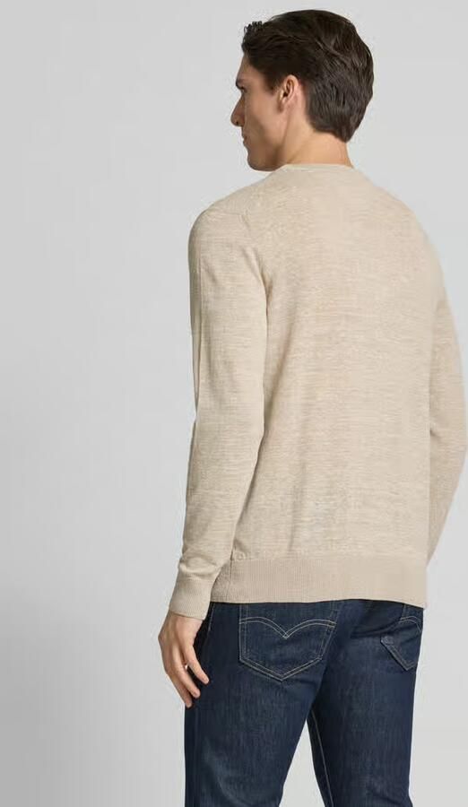 Tommy Hilfiger Trui met ronde hals COTTON LINEN CREW NECK