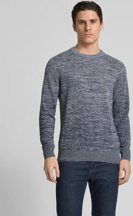 Tommy Hilfiger Trui met ronde hals COTTON LINEN CREW NECK - Foto 7