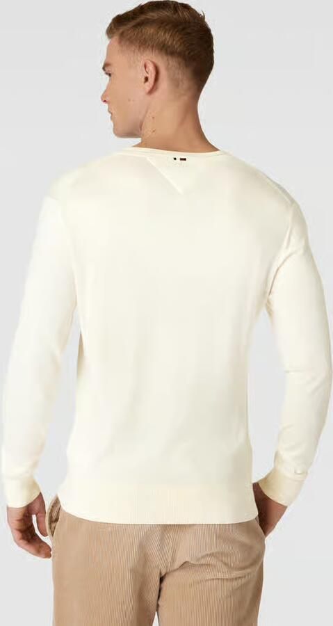 Tommy Hilfiger Gebreide pullover met ronde hals