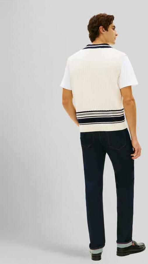 Tommy Hilfiger Gebreide spencer met embleem gestikt logo stitching van puur katoen - Foto 2