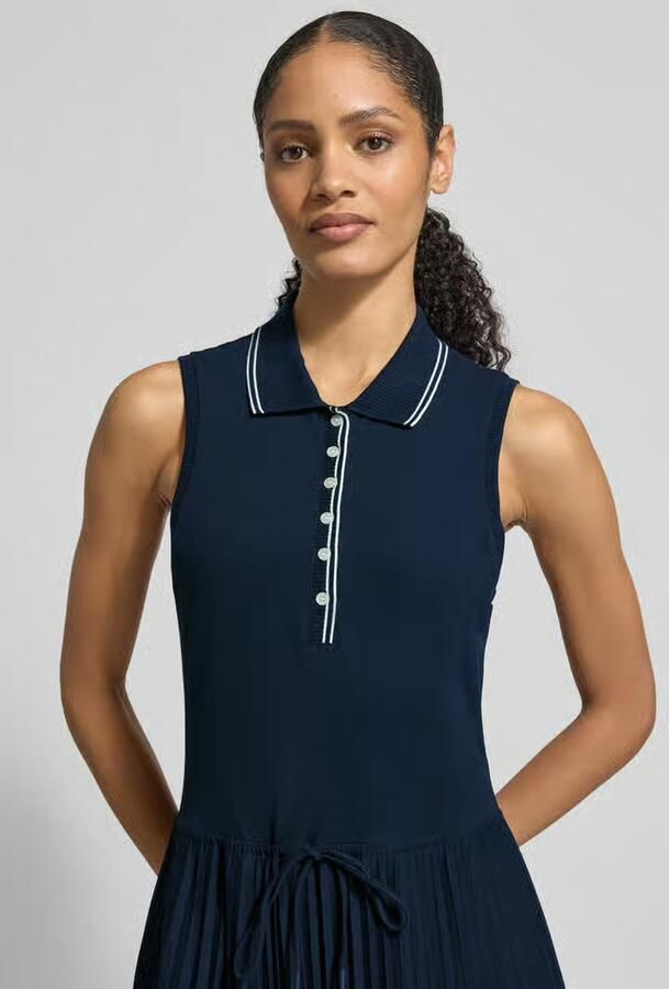 Tommy Hilfiger Getailleerde vrijetijdsjurk van katoenmix - Foto 2