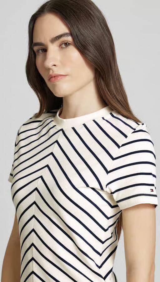 Tommy Hilfiger Getailleerde vrijetijdsjurk van puur katoen - Foto 12