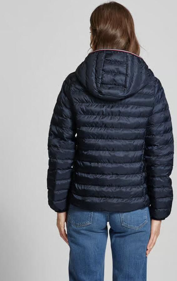 Tommy Hilfiger Gewatteerde jas LW PADDED GLOBAL STRIPE JACKET met global stripe op de capuchon (Global Serie TH VROUWEN) - Foto 8