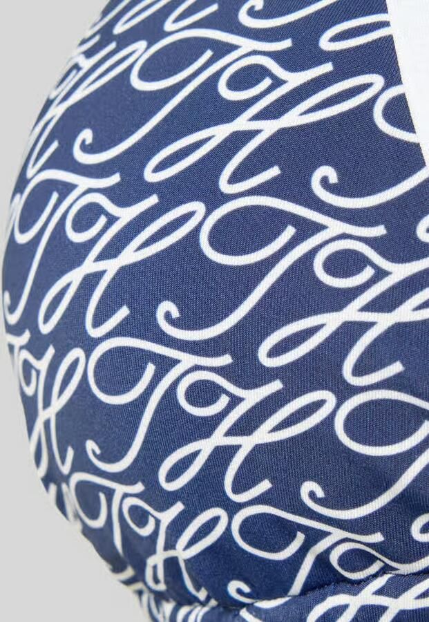 Tommy Hilfiger Halter bikinitop met labelprint