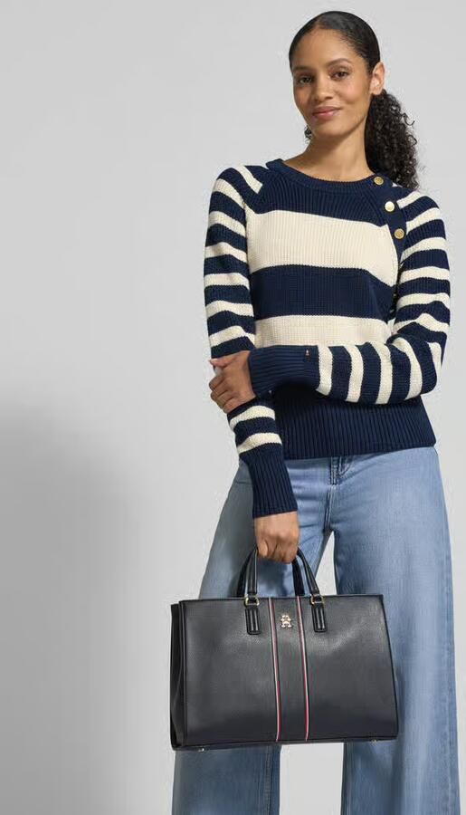 Tommy Hilfiger Handtas Th Daily Satchel Corp - Foto 3