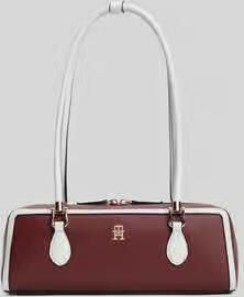 Tommy Hilfiger Handtas in leerlook model 'TH GRACE SHOULDER BAG'