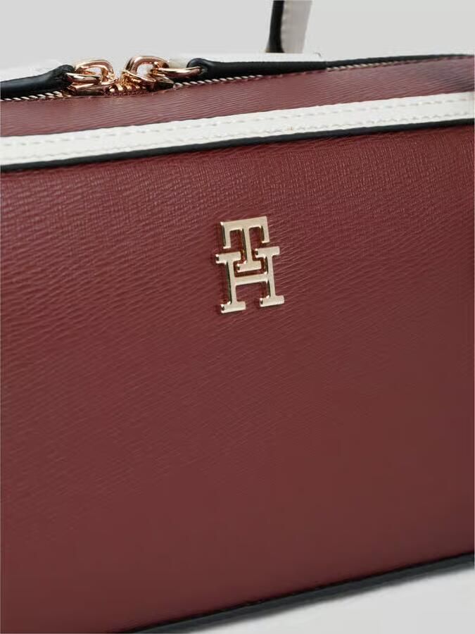 Tommy Hilfiger Handtas in leerlook model 'TH GRACE SHOULDER BAG'