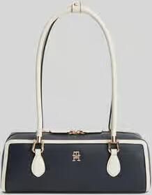 Tommy Hilfiger Handtas in leerlook model 'TH GRACE SHOULDER BAG'