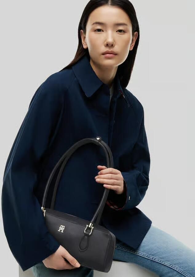 Tommy Hilfiger Handtas in leerlook model 'TH GRACE SHOULDER BAG' - Foto 3