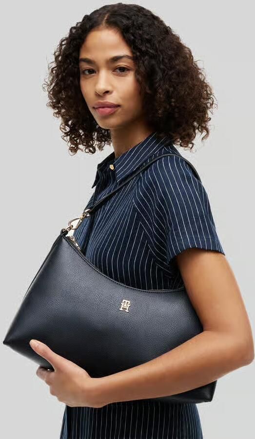 Tommy Hilfiger Handtas in leerlook model 'TH ICON SHOULDER BAG' - Foto 2