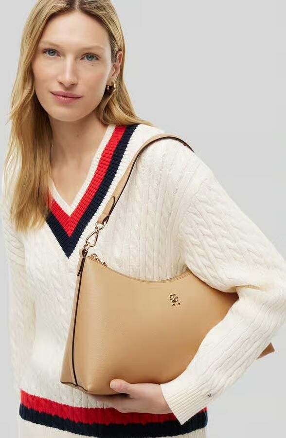 Tommy Hilfiger Handtas in leerlook model 'TH ICON SHOULDER BAG' - Foto 3