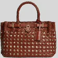 Tommy Hilfiger Handtas met echte buffelleer model 'AMERICAN ICON MINI TOTE'