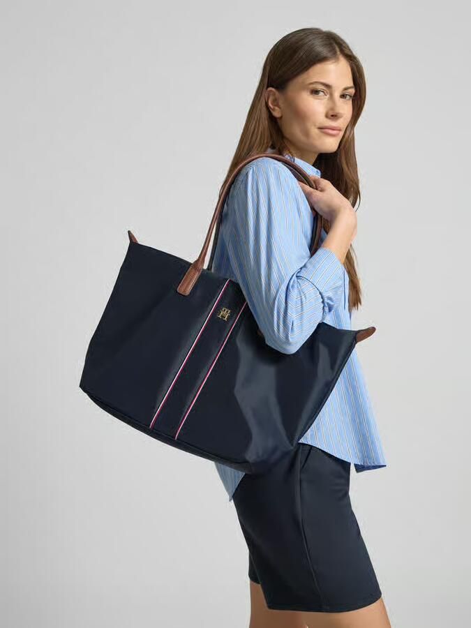 Tommy Hilfiger Handtas met geborduurde labelcontraststrepen - Foto 2