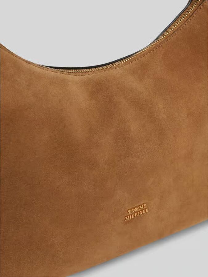 Tommy Hilfiger Handtas met handvat van echt suède met labeldetail - Foto 4
