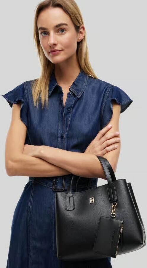 Tommy Hilfiger Handtas TH ICON MINI SATCHEL AW0AW18722 - Foto 4