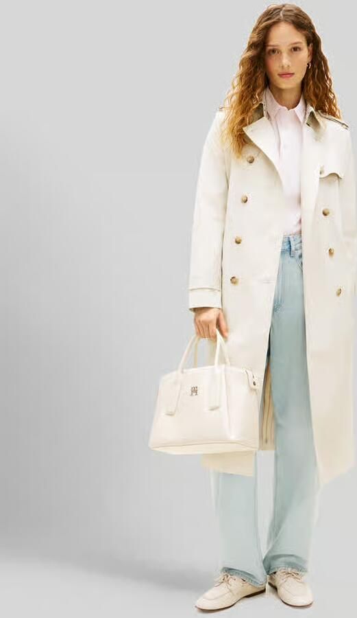Tommy Hilfiger Handtas met logo-applicatie en afneembare schouderband - Foto 3