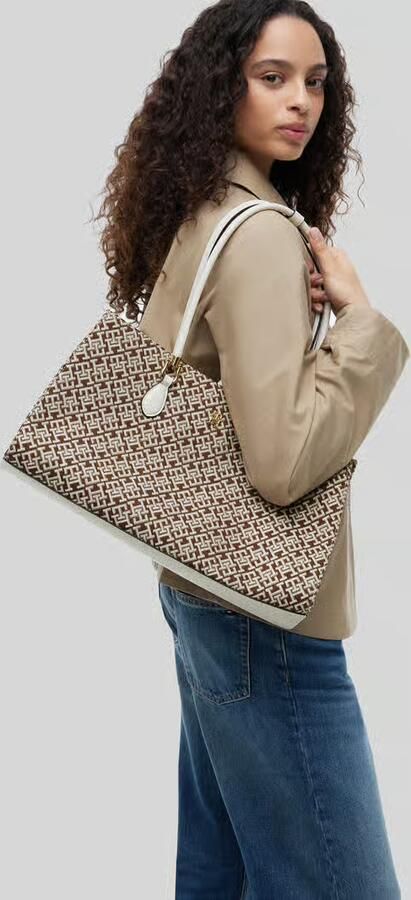 Tommy Hilfiger Handtas met logo-jacquard model 'GRACE' - Foto 3